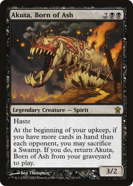 Akuta, Born of Ash (061) - Saviors of Kamigawa