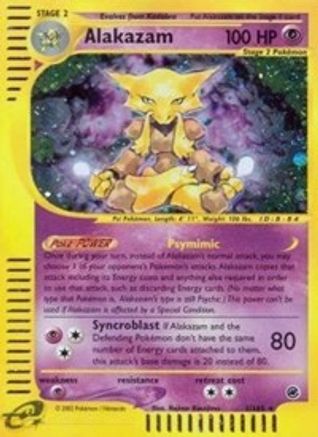 Alakazam (1) Reverse Holofoil - Expedition