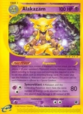 Alakazam (33) Reverse Holofoil - Expedition