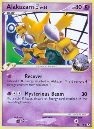 Alakazam E4 (38) Reverse Holofoil - Rising Rivals