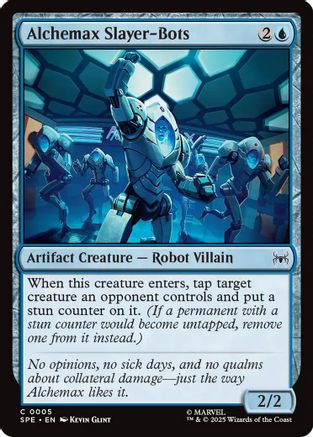 Alchemax Slayer-Bots (005) Foil - Marvel's Spider-Man: Eternal-Legal