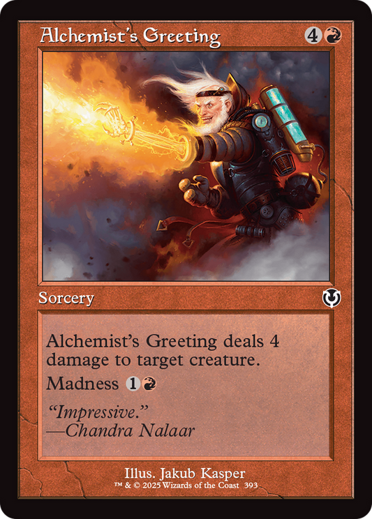 Alchemist's Greeting (Retro) (393) - Innistrad Remastered
