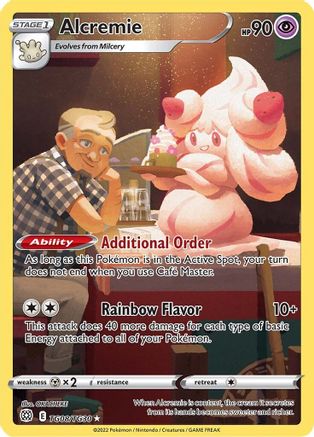 Alcremie (TG08) Holofoil - Brilliant Stars