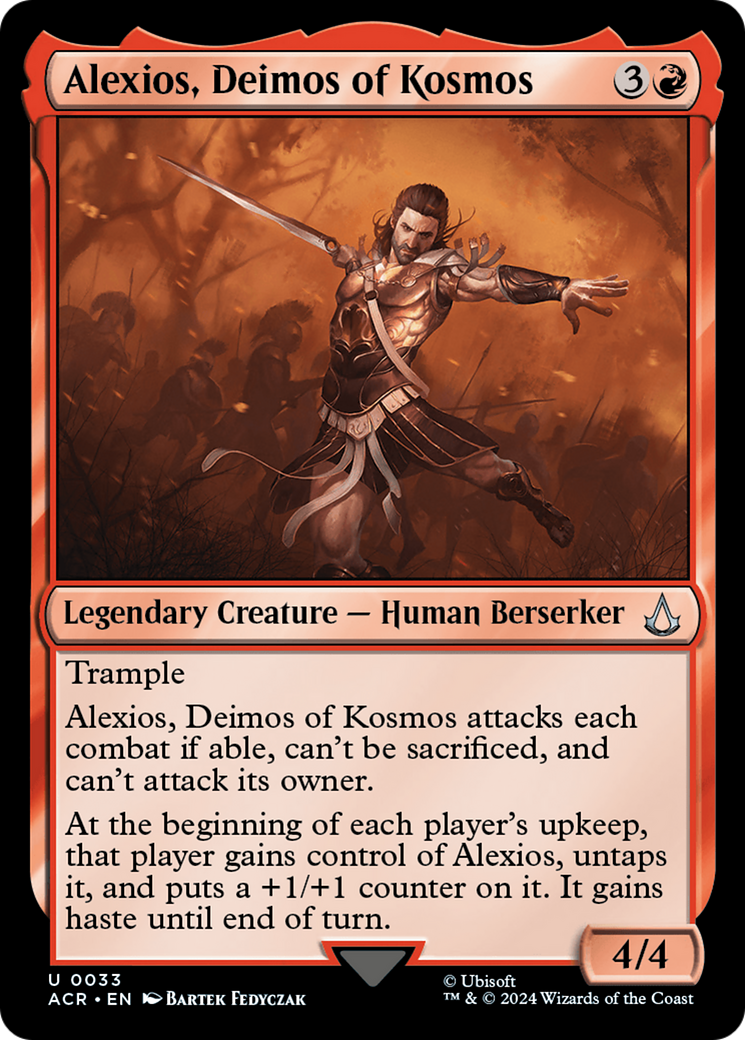 Alexios, Deimos of Kosmos (033) Foil - Assassin's Creed