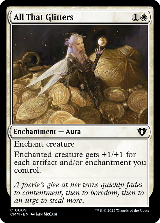All That Glitters (009) Foil - Commander Masters