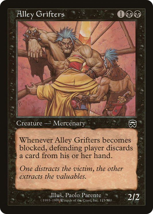 Alley Grifters (115) Foil - Mercadian Masques