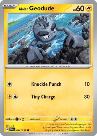 Alolan Geodude (44) - Journey Together