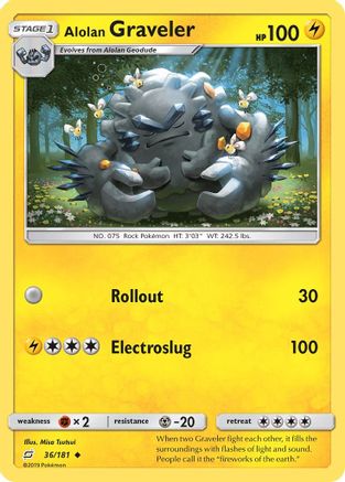 Alolan Graveler (36) - Team Up