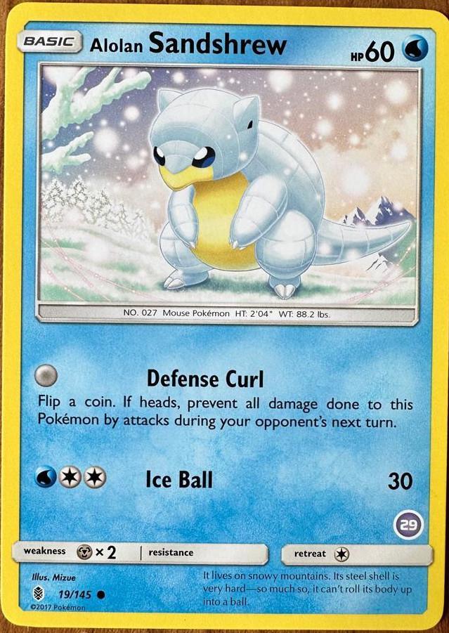 Alolan Sandshrew (29) - Trainer Kit: Alolan Sandslash & Alolan Ninetales