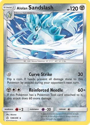 Alolan Sandslash (138) - Cosmic Eclipse