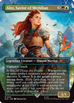 Aloy, Savior of Meridian (2221) - Secret Lair Drop Series