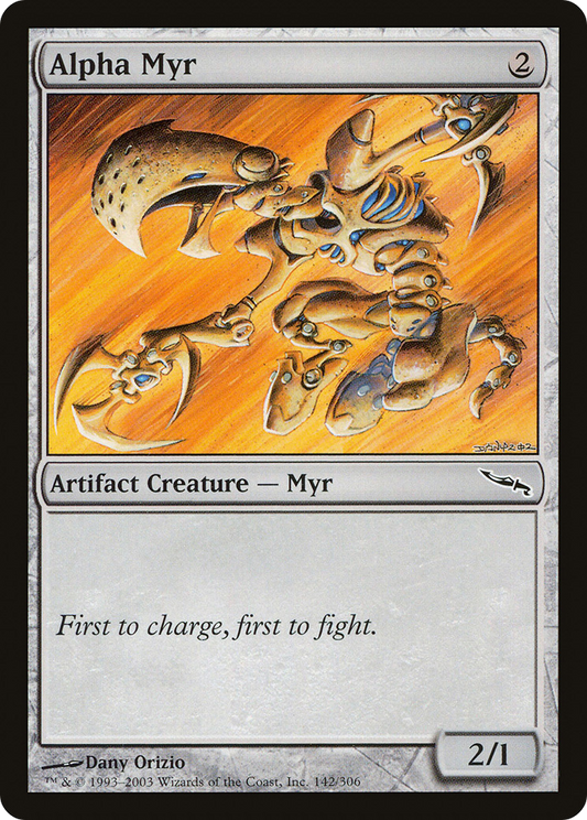 Alpha Myr (142) Foil - Mirrodin