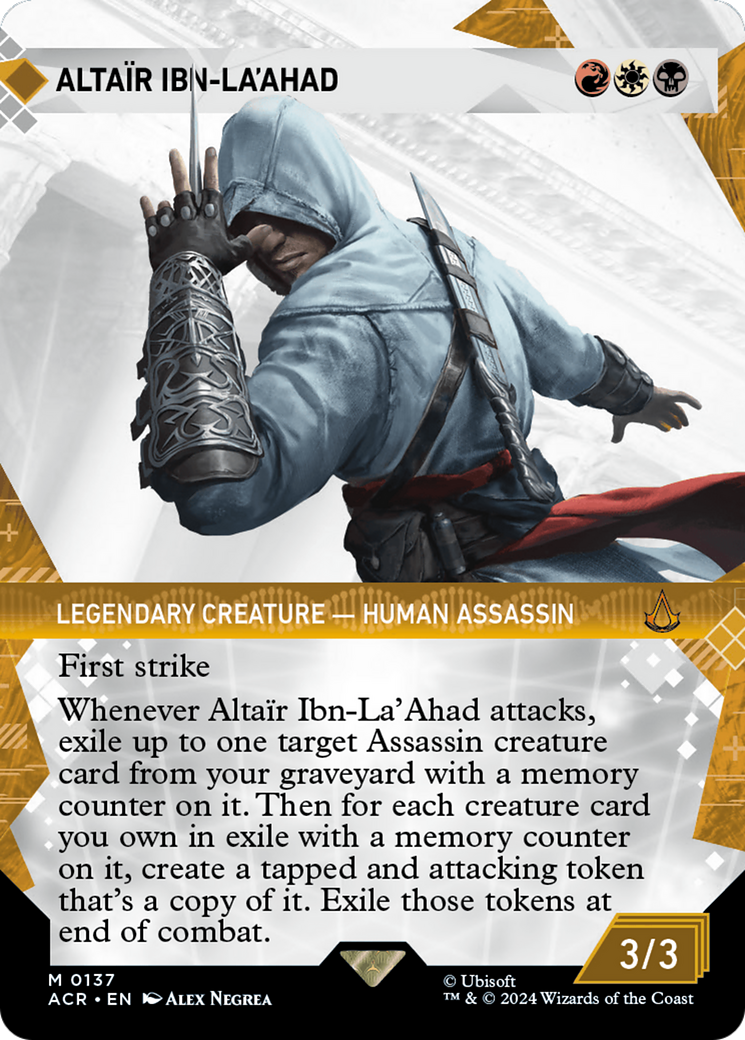 Altair Ibn-La'Ahad (Showcase) (137) Foil - Assassin's Creed