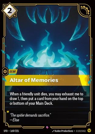 Altar of Memories (169) Foil - Spiritforged