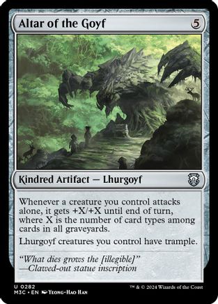 Altar of the Goyf (282) Ripple Foil - Commander: Modern Horizons 3