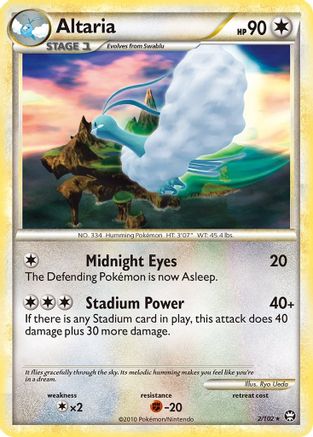 Altaria (2) Holofoil - Triumphant