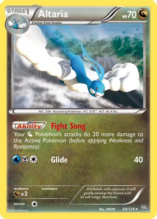 Altaria (84) Holofoil - Dragons Exalted