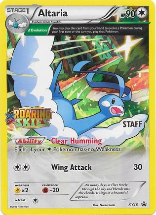 Altaria (Prerelease) [Staff] (XY46) Holofoil - Black Star Promos