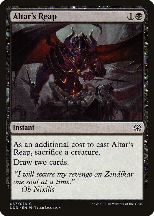 Altar's Reap (037) - Duel Decks: Nissa vs. Ob Nixilis