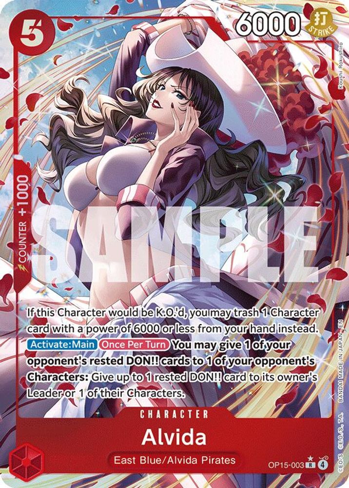 Alvida (Alternate Art) (OP15-003) Foil