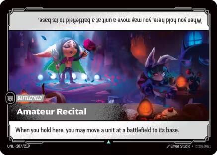 Amateur Recital (207) Foil - Unleashed