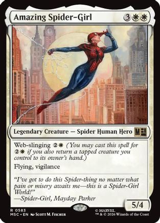 Amazing Spider-Girl (583) Foil - Commander: Marvel Super Heroes