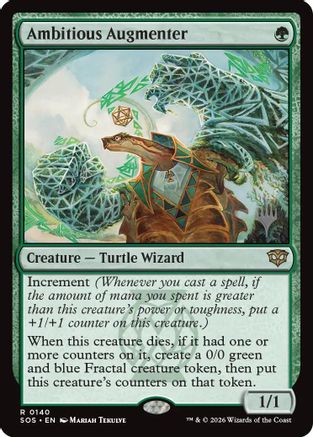 Ambitious Augmenter (Promo Pack) (140) Foil - Secrets of Strixhaven