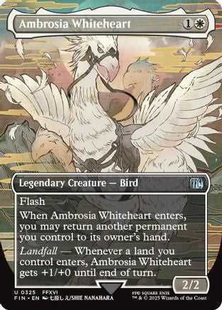 Ambrosia Whiteheart (Borderless) (325) - FINAL FANTASY