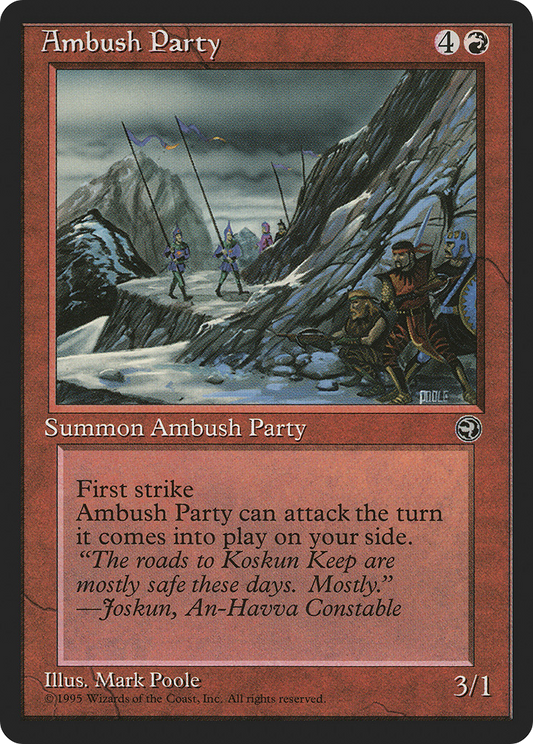 Ambush Party (b) - Homelands
