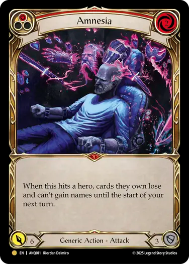 Amnesia (ANQ011) Cold Foil - Compendium of Rathe: Antiquity Pack