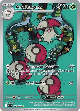 Amoonguss (96) Holofoil - Black Bolt
