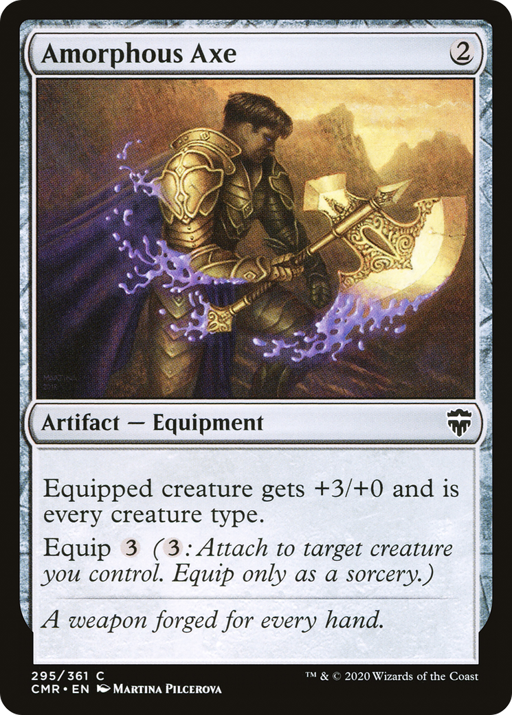 Amorphous Axe (295) - Commander Legends Foil