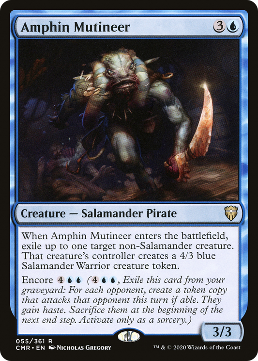 Amphin Mutineer (055) - Commander Legends Foil