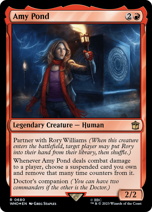 Amy Pond (680) Surge Foil - Doctor Who