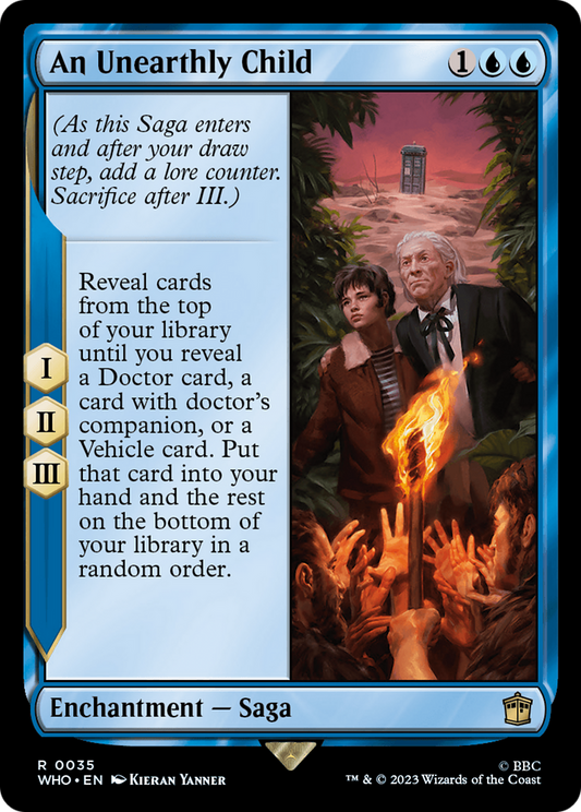 An Unearthly Child (035) Foil - Doctor Who
