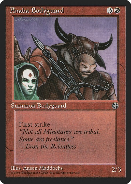 Anaba Bodyguard (a) - Homelands