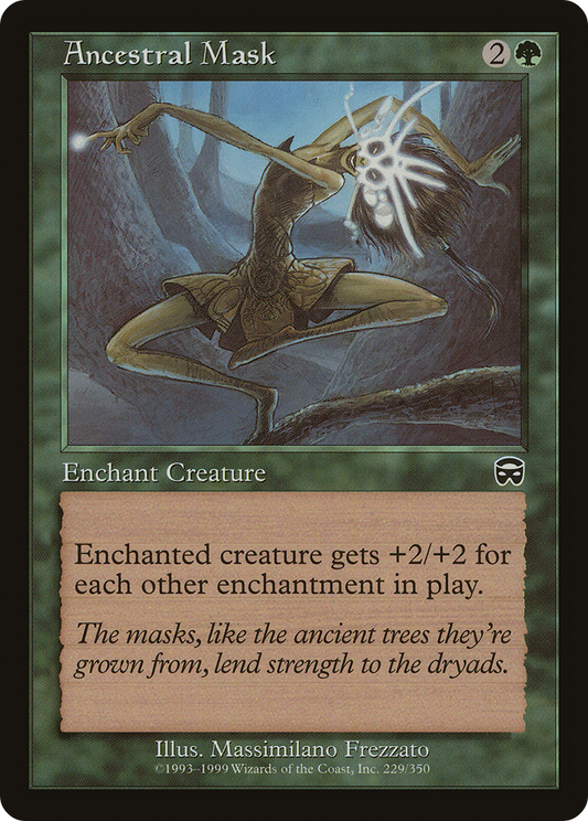 Ancestral Mask (229) Foil - Mercadian Masques