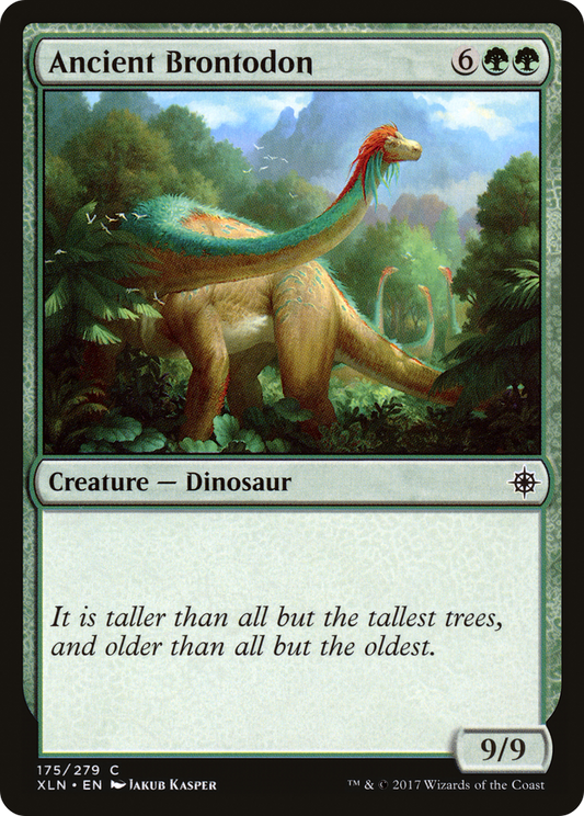 Ancient Brontodon (175) Foil - Ixalan