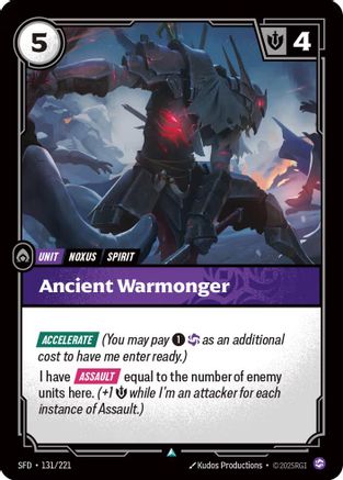 Ancient Warmonger (131) - Spiritforged