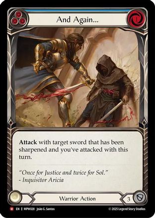And Again... (MPW028) - Mastery Pack Warrior