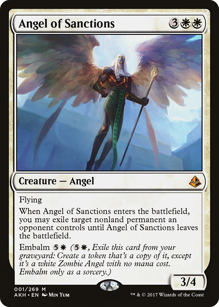 Angel of Sanctions (001) - Amonkhet