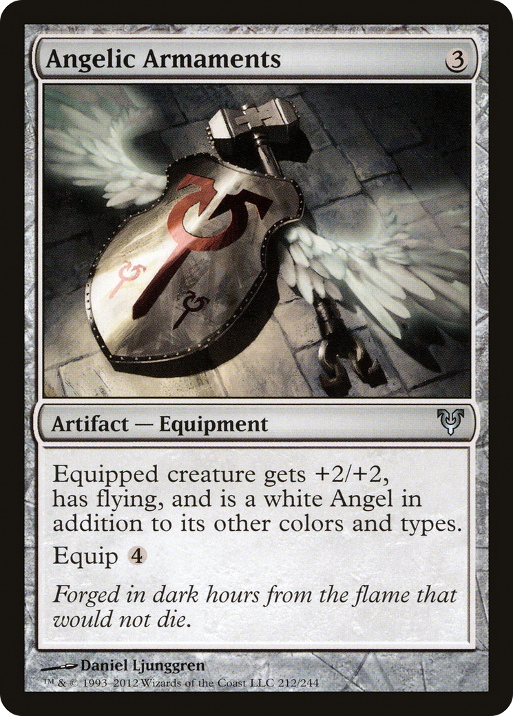 Angelic Armaments (212) Foil - Avacyn Restored