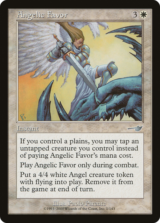 Angelic Favor (001) Foil - Nemesis