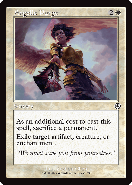 Angelic Purge (Retro) (333) Foil - Innistrad Remastered