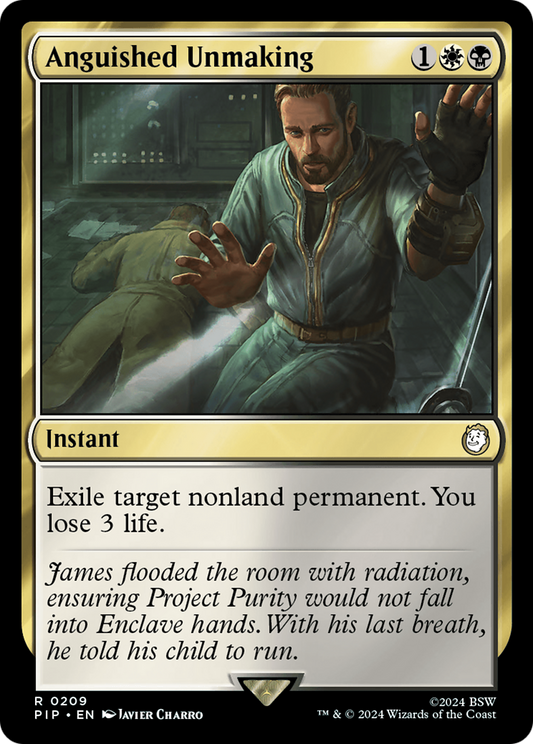 Anguished Unmaking (209) Foil - Fallout