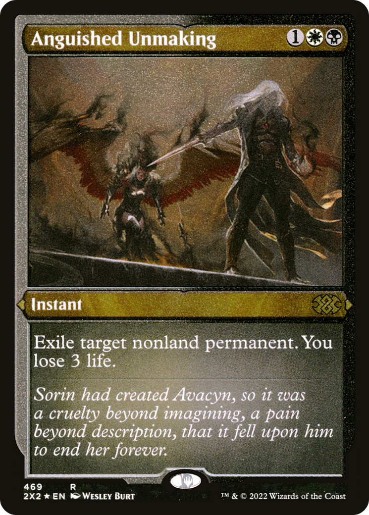 Anguished Unmaking (469) Etched Foil - Double Masters 2022