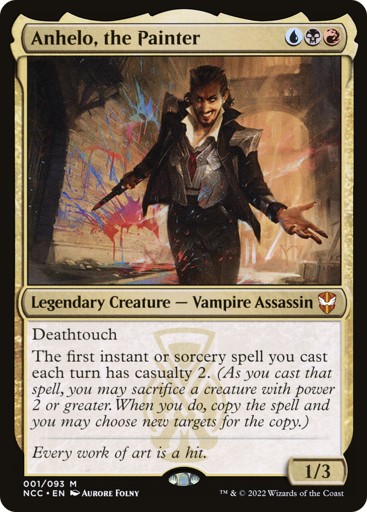Anhelo, the Painter (001) - New Capenna Commander Foil