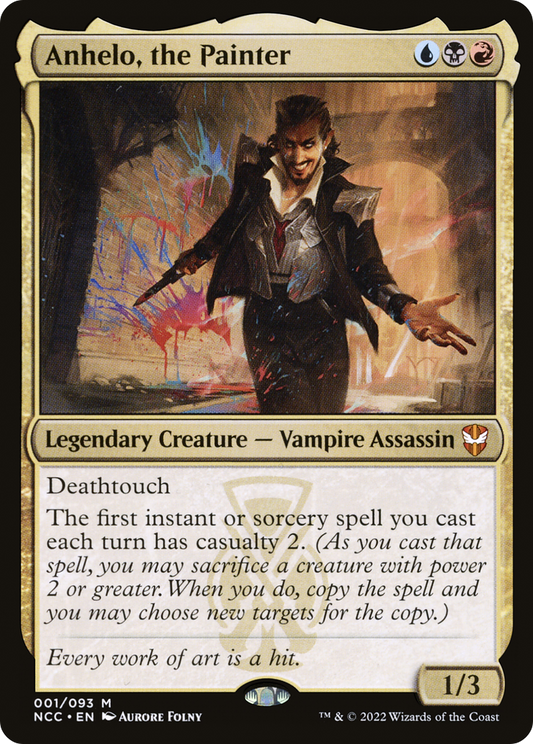 Anhelo, the Painter (001) - New Capenna Commander Foil