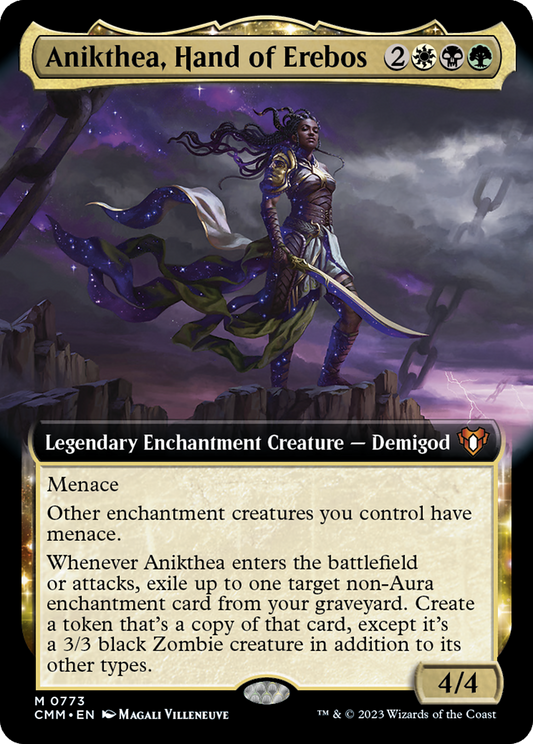 Anikthea, Hand of Erebos (Extended Art) (773) - Commander Masters