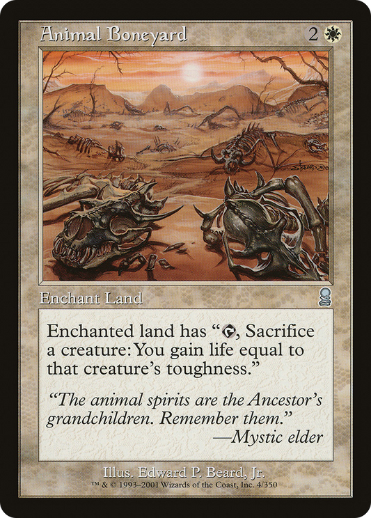 Animal Boneyard (004) Foil - Odyssey